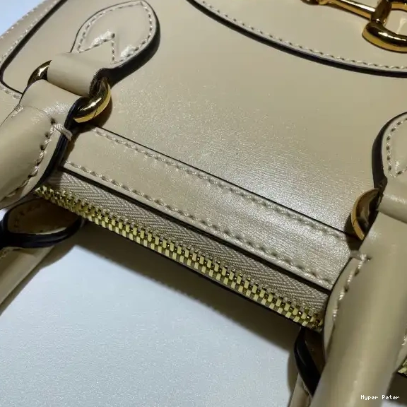 Hyper Peter Gucci handle mini 1955 Horsebit top bag 0624